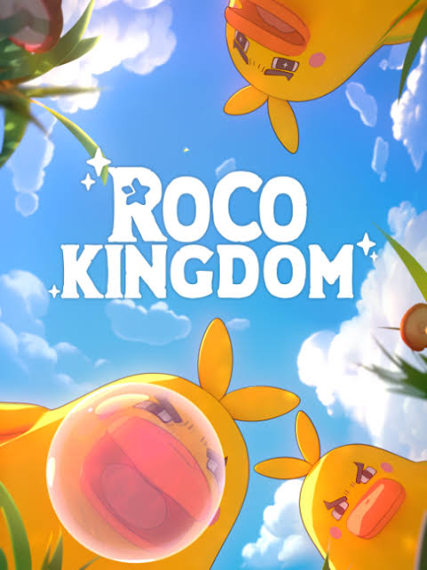Roco Kingdom ducks under a bright blue sky